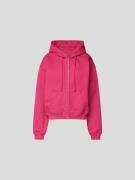 VETEMENTS Sweatjacke mit Label-Stitching in Pink, Größe S