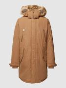 Michael Kors Parka mit Kapuze in Beige, Größe L