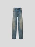 MM6 Maison Margiela Relaxed Fit Jeans aus Baumwolle in Hellblau, Größe...