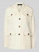 Weekend Max Mara Blazer mit Reverskragen Modell 'BACCA' in Offwhite, G...