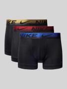 Nike Trunks mit elastischem Logo-Bund in Black, Größe L