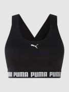 PUMA PERFORMANCE Bustier mit Label-Details in Black, Größe XS