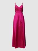 Luxuar Abendkleid mit Herz-Ausschnitt in Pink, Größe 46