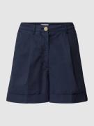 Tommy Hilfiger Shorts mit fixierten Beinumschlägen in Marine, Größe 34