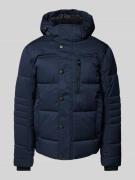 Tom Tailor Regular Fit Steppjacke aus atmungsaktivem Material mit abne...