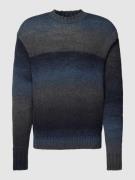 SELECTED HOMME Strickpullover mit Farbverlauf Modell 'GAARD' in Marine...