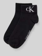 Calvin Klein Jeans Socken mit Label-Schriftzug im 2er-Pack in Black, G...