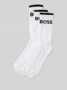 BOSS Socken mit Label-Stitching im 6er-Pack in Weiss, Größe 39-42