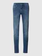 BOSS Orange Slim Fit Jeans mit Stretch-Anteil Modell 'Delaware' in Dun...