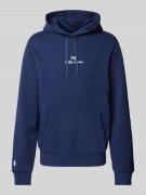 POLO RALPH LAUREN Hoodie mit Logo-Stitching in Marine, Größe L