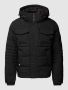 Tommy Hilfiger Jacke mit Kapuze Modell 'ROCKIE' in Black, Größe XL