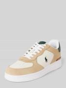 POLO RALPH LAUREN Ledersneaker mit Logo-Stitching Modell 'MASTERS' in ...