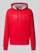 s.Oliver RED LABEL Hoodie mit Kapuze in Rot, Größe L