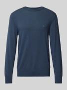 MARC O POLO Regular Fit Strickpullover aus softem Bauwolle-Schurwolle-...