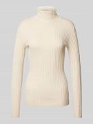 Soyaconcept Strickpullover mit Rollkragen Modell 'Dolli' in Offwhite, ...