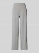 s.Oliver RED LABEL Wide Leg Sweatpants aus Jersey-Qualität in Hellgrau...