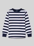 Polo Ralph Lauren Kids Longsleeve mit Rundhalsausschnitt in Marine, Gr...