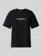 THE KOOPLES T-Shirt mit Label-Print in Black, Größe 34