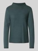 MARC O POLO Slim Fit Strickpullover aus hochwertiger Baumwolle mit fei...