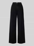 MARC O POLO Wide Leg Jeans aus reiner Baumwolle und Rigid Denim in Bla...