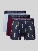 Polo Ralph Lauren Underwear Trunks mit elastischem Label-Bund im 3er-P...