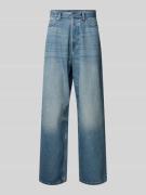 WEEKDAY Baggy Fit Jeans im 5-Pocket-Design Modell 'Astro' in Hellblau,...