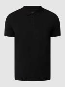 MARC O POLO Poloshirt aus Baumwolle in Black, Größe L