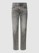 ARMANI EXCHANGE Slim Fit Jeans mit Label-Patches in Mittelgrau, Größe ...