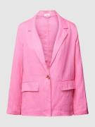 s.Oliver RED LABEL Blazer mit Knopfverschluss in Pink, Größe 42