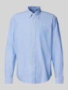 MARC O POLO Regular Fit Freizeithemd mit Button-Down-Kragen in Bleu, G...