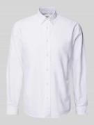 MARC O POLO Regular Fit Freizeithemd mit Button-Down-Kragen in Weiss, ...