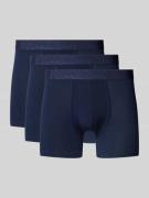 PAUL SMITH Trunks mit elastischem Logo-Bund im 3er-Pack in Marine, Grö...