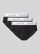 Calvin Klein Underwear Slip mit Label-Bund im 3er-Pack in Black, Größe...