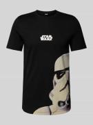 s.Oliver RED LABEL Regular Fit T-Shirt aus Baumwolle mit Starwars®-Pri...