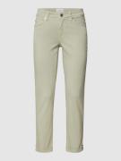 Cambio Skinny Fit Jeans mit Stretch-Anteil Modell 'Piper' in Hellgruen...