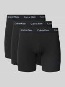 Calvin Klein Underwear Trunks mit Logo-Bund im 3er-Pack in Black, Größ...