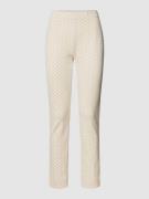 Raffaello Rossi Hose mit Allover-Muster Modell 'PENNY' in Beige, Größe...