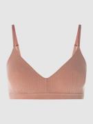 Aerie Bralette mit verstellbaren Trägern in Hellbraun, Größe XS