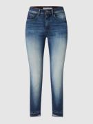 SALSA Jeans Cropped Skinny Fit Jeans mit Stretch-Anteil in Dunkelblau,...