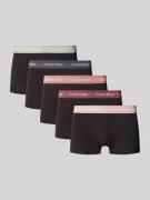 Calvin Klein Underwear Trunks mit elastischem Label-Bund im 5er-Pack i...