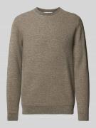 SELECTED HOMME Strickpullover mit Strukturmuster Modell 'ROSS' in Mitt...