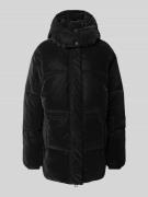 Jake*s Casual Steppjacke mit Kapuze in Black, Größe 34