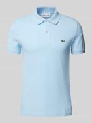 Lacoste Slim Fit Poloshirt mit Label-Patch Modell 'PIQUE' in Hellblau,...