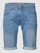 Pierre Cardin Jeansshorts mit Label-Patch in Hellblau, Größe 32