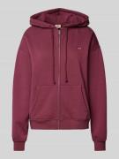 Levi's® Sweatjacke mit Kapuze in Bordeaux, Größe L