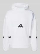 ADIDAS SPORTSWEAR Hoodie mit Kängurutasche in Weiss, Größe L