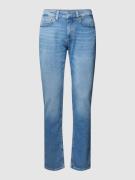 BOSS Orange Slim Fit Jeans im 5-Pocket-Design Modell 'Delaware' in Hel...