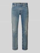 BOSS Orange Slim Fit Jeans im Destroyed-Look Modell 'DELAWARE' in Jean...