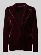 Mango Regular Fit Blazer mit Reverskragen Modell 'COMBI' in Bordeaux, ...