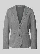 Tom Tailor Taillierter Blazer in Jacquard-Qualität mit 2-Knopf-Verschl...